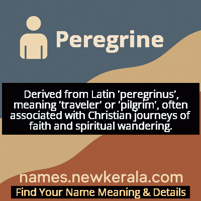 Peregrine Name Meaning and Origin