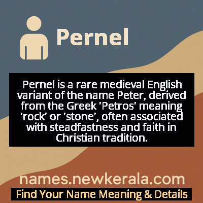 Pernel Name Meaning and Origin