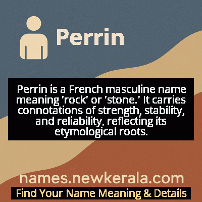 Perrin Name Meaning and Origin