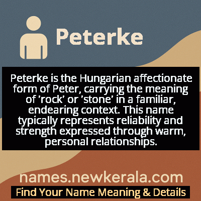 Peterke Name Meaning and Origin