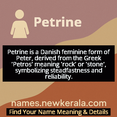 Petrine Name Meaning and Origin