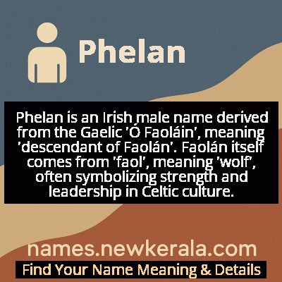 Phelan Name Meaning and Origin