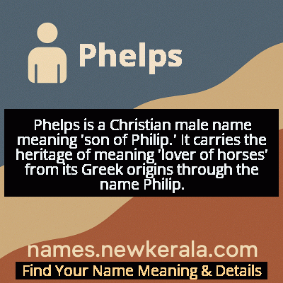 Phelps Name Meaning and Origin