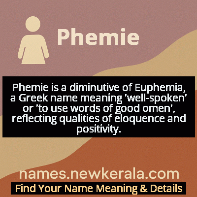Phemie Name Meaning and Origin