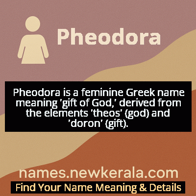 Pheodora Name Meaning and Origin