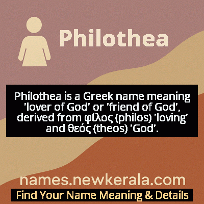 Philothea Name Meaning and Origin