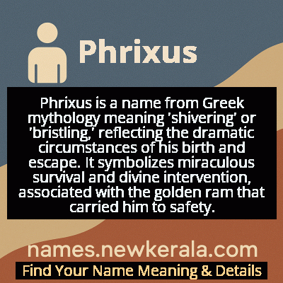 Phrixus Name Meaning and Origin