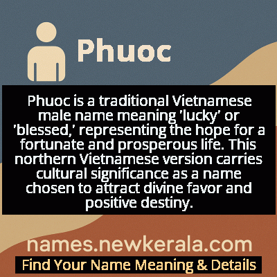 Phuoc Name Meaning and Origin