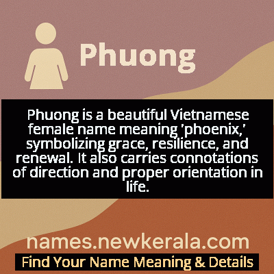 Phuong Name Meaning and Origin