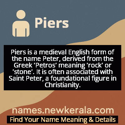 Piers Name Meaning and Origin