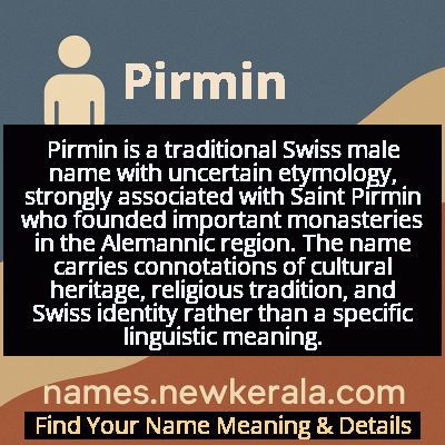 Pirmin Name Meaning and Origin