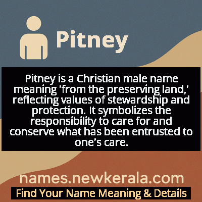 Pitney Name Meaning and Origin
