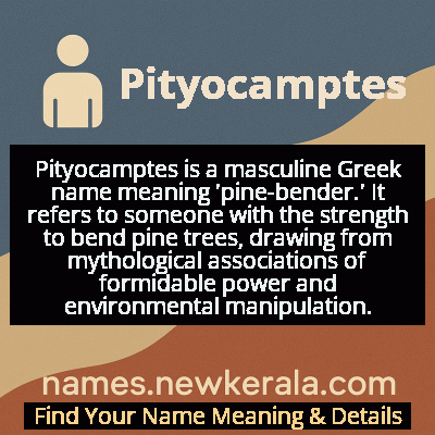 Pityocamptes Name Meaning and Origin