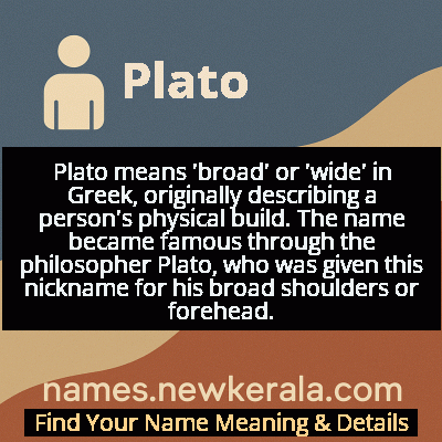 Plato Name Meaning and Origin
