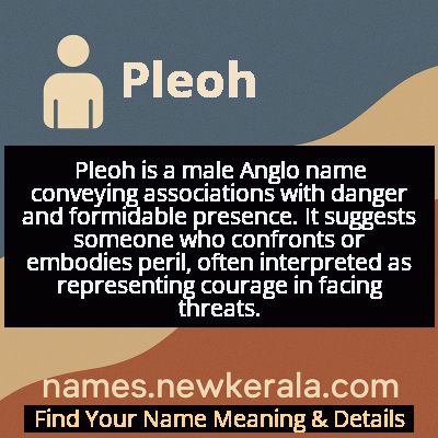 Pleoh Name Meaning and Origin