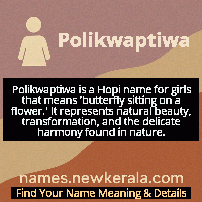 Polikwaptiwa Name Meaning and Origin