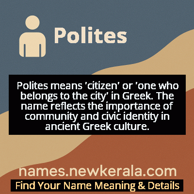 Polites Name Meaning and Origin