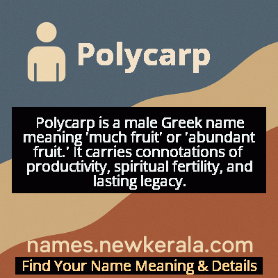 Polycarp Name Meaning and Origin