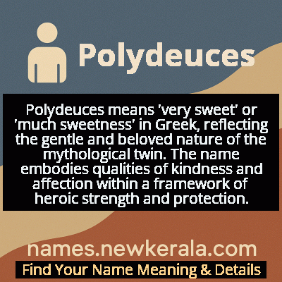 Polydeuces Name Meaning and Origin