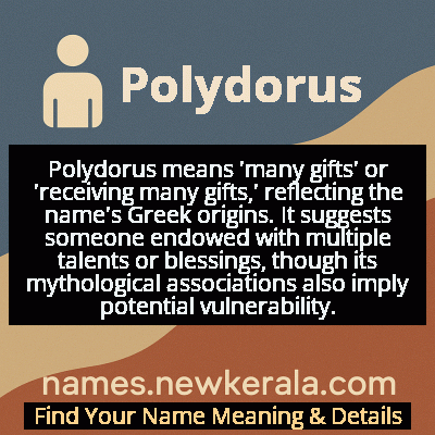 Polydorus Name Meaning and Origin