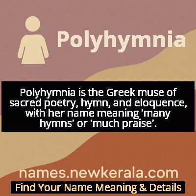 Polyhymnia Name Meaning and Origin