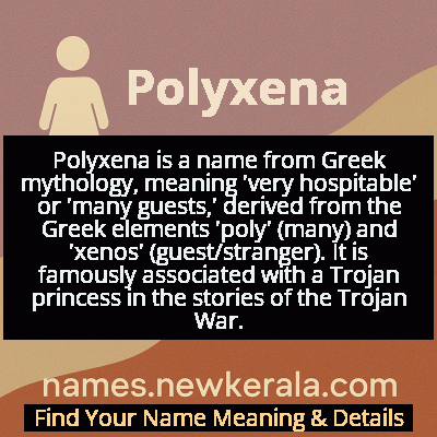 Polyxena Name Meaning and Origin