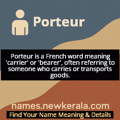 Porteur Name Meaning and Origin