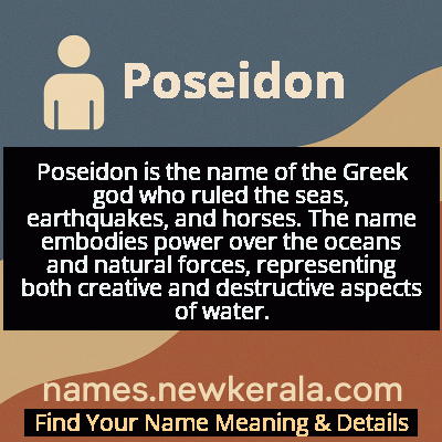 Poseidon Name Meaning and Origin