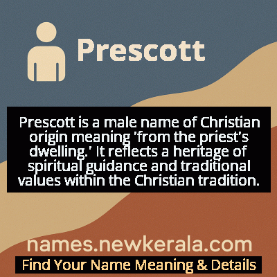 Prescott Name Meaning and Origin