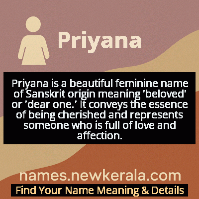 Priyana Name Meaning and Origin