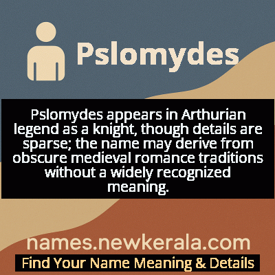 Pslomydes Name Meaning and Origin