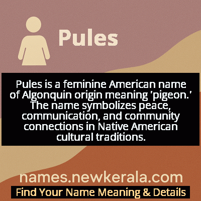 Pules Name Meaning and Origin