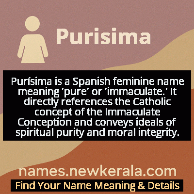 Purisima Name Meaning and Origin