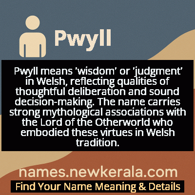 Pwyll Name Meaning and Origin