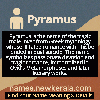 Pyramus Name Meaning and Origin
