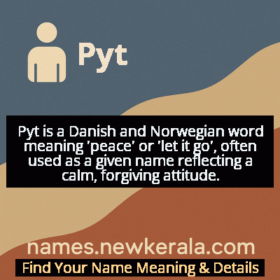 Pyt Name Meaning and Origin