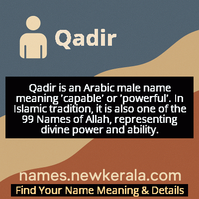Qadir Name Meaning and Origin