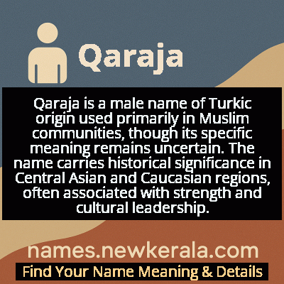 Qaraja Name Meaning and Origin