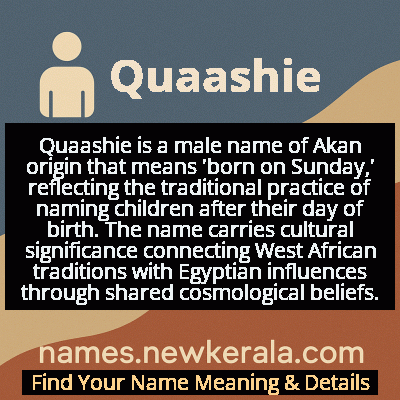 Quaashie Name Meaning and Origin