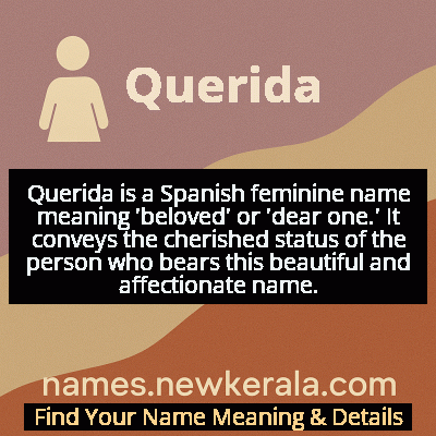 Querida Name Meaning and Origin
