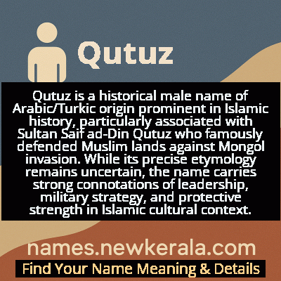 Qutuz Name Meaning and Origin