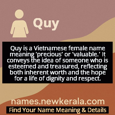 Quy Name Meaning and Origin