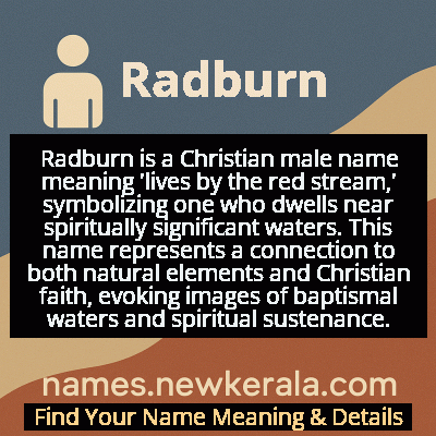 Radburn Name Meaning and Origin
