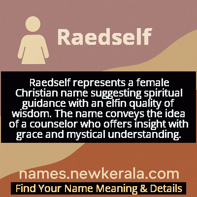 Raedself Name Meaning and Origin