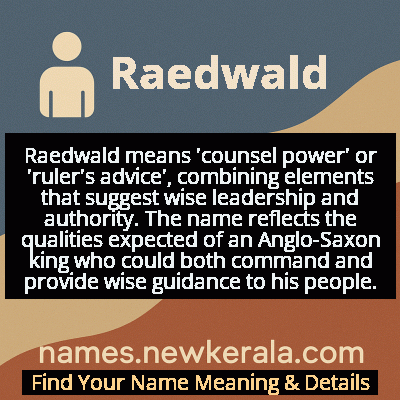 Raedwald Name Meaning and Origin