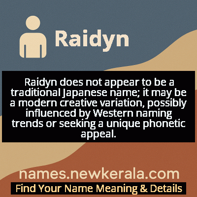 Raidyn Name Meaning and Origin