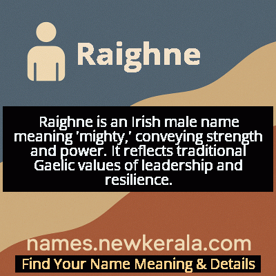 Raighne Name Meaning and Origin