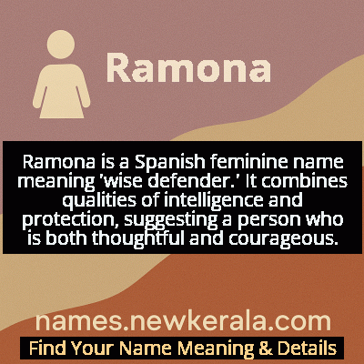 Ramona Name Meaning and Origin
