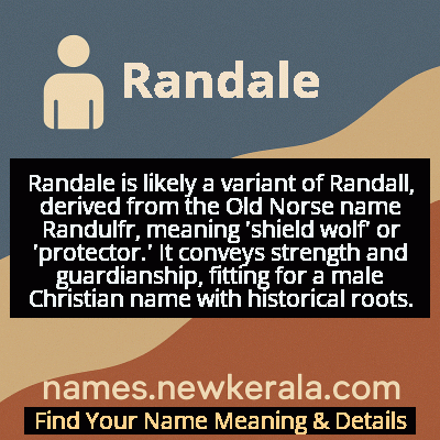 Randale Name Meaning and Origin