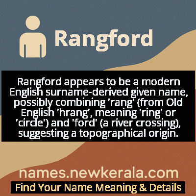 Rangford Name Meaning and Origin